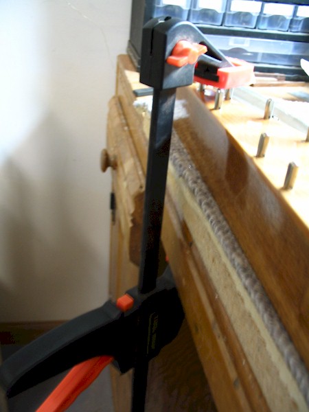 Bowed Psaltery Stringing Clamp