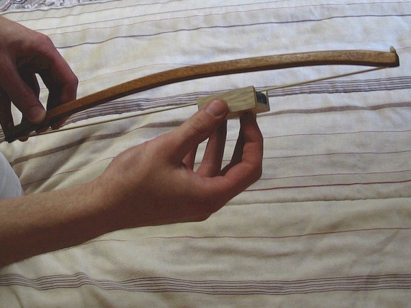 Bowed Psaltery Bow and Rosin