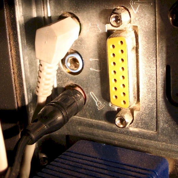 Inputs on Computer Back