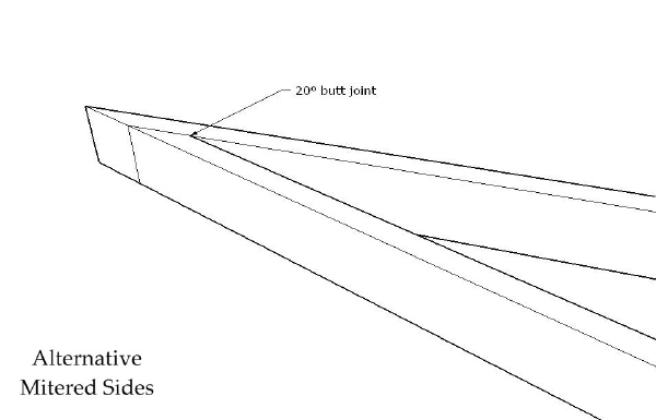 Bowed Psaltery Alternate Side CAD Plan