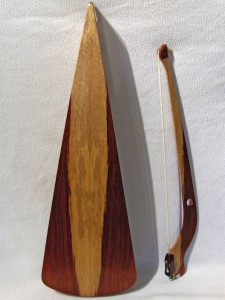 Deeann bowed psaltery with Pandora Hart