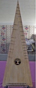 Gordon Brown bowed psaltery