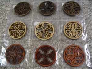 A variety of woods and patterns are available, all laser cut with pinpoint accuracy.